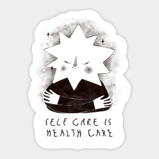 Self-Care Star Sticker